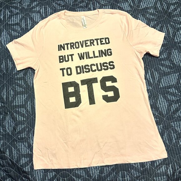 🍑 Bella + Canvas Peach BTS Tee – Size M | NWOT - Picture 3 of 4